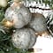 9ft. Pre-lit Glittery Pomegranate Pine Garland with Silver Pomegranates,Champagne Berries Frosted Tips and 100 Clear Lights